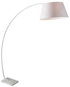 Φωτιστικό Δαπέδου Table &amp; Floor Luminairies MF11185WH White Metal, Fabric