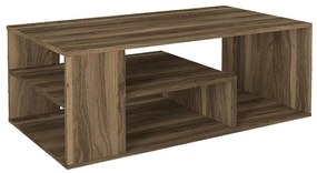 Τραπεζάκι σαλονιού Abdera Megapap χρώμα καρυδί 110x60x42εκ.-GP042-0240,3