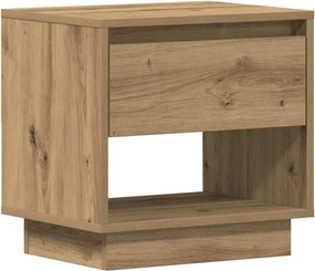 vidaXL Κομοδίνο 2 τεμ. Artisan Oak 45 x 34 x 44 εκ Επεξεργασμένο Ξύλο