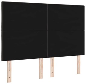 vidaXL Κεφαλάρι Σκούρο Καφέ 160 cm ύφασμα