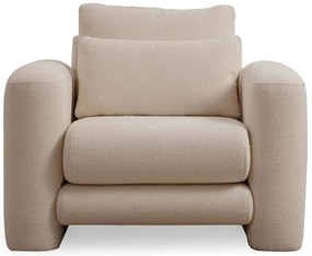 Πολυθρόνα Lily 560ARE1850 98x97x73cm Cream