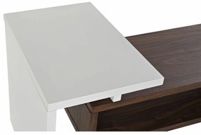 Τηλεόραση DKD Home Decor Λευκό Καφέ 110 x 60 x 58 cm