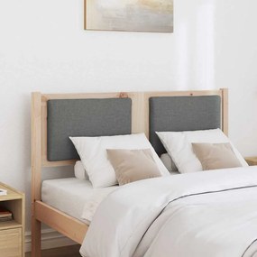 vidaXL Κεφαλάρι Άλλο Καφέ 135 cm Μασίφ ξύλο πεύκου