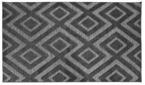 Χαλί Home ESPRIT Σκούρο γκρίζο 175 x 100 x 1 cm