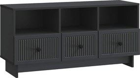 VidaXL Ντουλάπι TV Μαύρο 102 x 34,5 x 50 εκ. Επεξεργασμένο Ξύλο