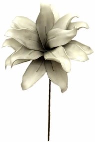 Λουλούδι Λευκό-Γκρι Art Et Lumiere 60εκ. 10627