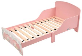 U-Grow UGMPJ06-PKF Παιδικό Κρεβάτι Pat Junior Pink Forest 143x92,5x60 cm