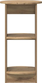 vidaXL Βοηθητικό ντουλάπι Τεχνίτικη Δρυς 40 x 40 x 75 cm
