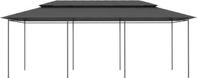 vidaXL Κιόσκι Ανθρακί 600 x 298 x 270 εκ.