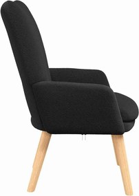vidaXL Πολυθρόνα Μαύρο 63 x 67 x 94 εκ.