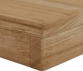 vidaXL Παγκάκι 80 εκ. από Μασίφ Ξύλο Teak