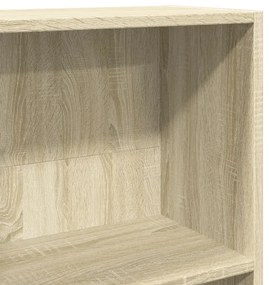 vidaXL Βιβλιοθήκη Sonoma Δρυς 80x30x152 εκ. από Επεξεργασμένο Ξύλο