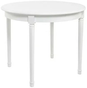 Τραπέζι Boston 279, Άσπρο, 76cm, 46 kg, Επιμήκυνση, Ινοσανίδες μέσης πυκνότητας, Ξύλο | Epipla1.gr