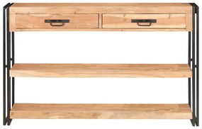 vidaXL Κονσόλα 120 x 30 x 75 εκ. από Μασίφ Ξύλο Ακακίας
