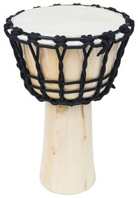 vidaXL Κρουστό Djembe με Σχοινιά 25 εκ. από Δέρμα Κατσίκας