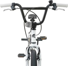 vidaXL BMX Ποδήλατο 20 ίντσες για πάνω από 9 ετών Λευκό