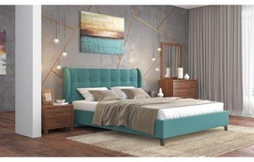 Κρεβάτι Υπέρδιπλο Ντυμένο Νο 88 Για Στρώμα 150x200cm Με Επιλογή Υφάσματος