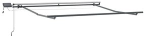 vidaXL Σκηνίτσα Αναδιπλούμενη Πολύχρωμο 350 x 250 εκ ύφασμα