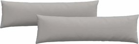 vidaXL Μαξιλάρι Καναπέ 2 pcs Σκίουρος Γκρί 145 x 40 εκ. ύφασμα