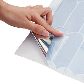vidaXL Πλακάκι Φτερού 20 τεμ. Γαλάζιο 30 x 30 cm Πολυουρεθάνη και PET