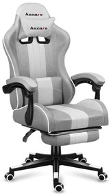 Καρέκλα Παιχνιδιού Huzaro HZ-Force 4.7 White Mesh         Λευκό Γκρι