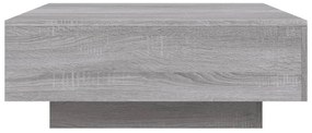 vidaXL Τραπεζάκι Σαλονιού Γκρι Sonoma 80x80x31 εκ. Επεξεργασμένο Ξύλο