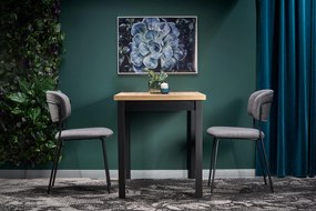 COBALT table, color: wotan oak/black DIOMMI V-PL-COBALT-ST