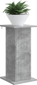 vidaXL Βάση φυτών Γκρι Σκυροδέματος 30,5 x 30 x 60,5 εκ