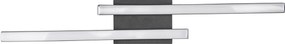 Φωτιστικό Πλαφονιέρα LED RL Route Black R62472432