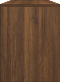 vidaXL Σκαμπό Μπουντουάρ Καφέ δρυς 70 x 35 x 45 εκ. Επεξ. Ξύλο