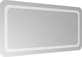 vidaXL Καθρέφτης Μπάνιου με LED 100x50 εκ.