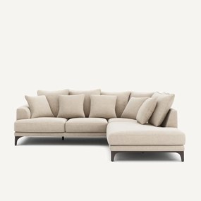 Γωνιακός καναπές με υφασμάτινη επένδυση, ARMENTO