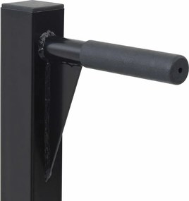vidaXL Σταθμός Βύθισης Μαύρο 103,5 x 66,5 x 121,5 εκ