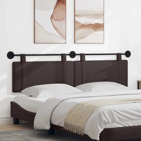 vidaXL Κρεμαστό Κεφαλάρι Σκούρο Καφέ ύφασμα