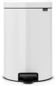 Brabantia 649034 Κάδος με πεντάλ 20L, White