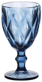 Ποτήρι Νερού Κολωνάτο Kare 52.701.53 320ml Blue Cryspo Trio Glass