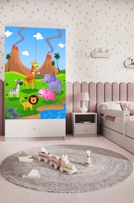 Ντουλάπα Babydreams Cartoon-Leuko-Safari