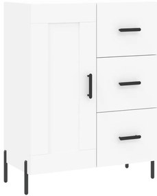 vidaXL Ντουλάπι Λευκό 69,5 x 34 x 90 εκ. από Επεξεργασμένο Ξύλο
