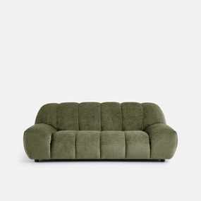 Τριθέσιος καναπές από χοντρό βελούδο, Nuria