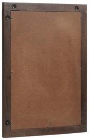 vidaXL Καθρέφτης Μπάνιου 50x70x3 εκ. Μασίφ Ξύλο Μάνγκο