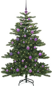 vidaXL Τεχνητό Χριστουγεννιάτικο Δέντρο με Άξονα Πράσινο 150 cm