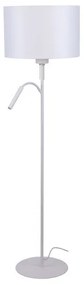Επιδαπέδιο Φωτιστικό 1xE27 1xG9 Λευκό Ύφασμα Reading Light Hotel Plus 9074 Nowodvorski-9074-Λευκό 9074