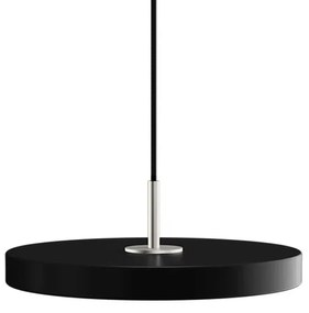 Φωτιστικό Οροφής Asteria Mini Steel 2222C4174 Φ31x3.3cm Led 900lm 14W 3000k Black Umage