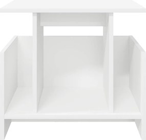 vidaXL Βάση TV 2 pcs Λευκό 50 x 35 x 45 cm Επεξεργασμένο ξύλο