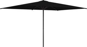 vidaXL Ομπρέλα Κήπου 200 x 300 cm Πολυεστέρας Ορθογώνιος Μαύρο