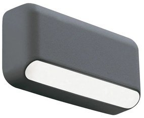 Απλίκα LED Εξωτερικού Χώρου Viokef Seren Grey 4309301