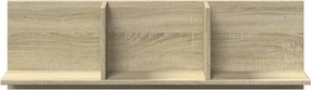 vidaXL Ντουλάπι Τοίχου Sonoma Δρυς 100x16,5x30 εκ. Επεξεργασμένο Ξύλο