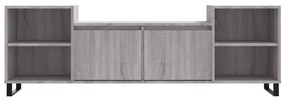 vidaXL Έπιπλο Τηλεόρασης Γκρι Sonoma 160x35x55 εκ. από Επεξεργ. Ξύλο