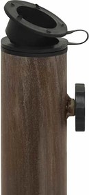 vidaXL Βάση Ομπρέλας Μπρονζέ 44 x 44 x 31 εκ. από Χυτοσίδηρο