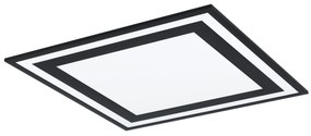 Φωτιστικό Οροφής Eglo 99039 SAVATARILA Μαύρο Ματ (Black Mat) 4000K